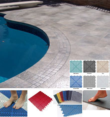 DDK泳池防滑地墊\浴室防滑墊\疏水地墊